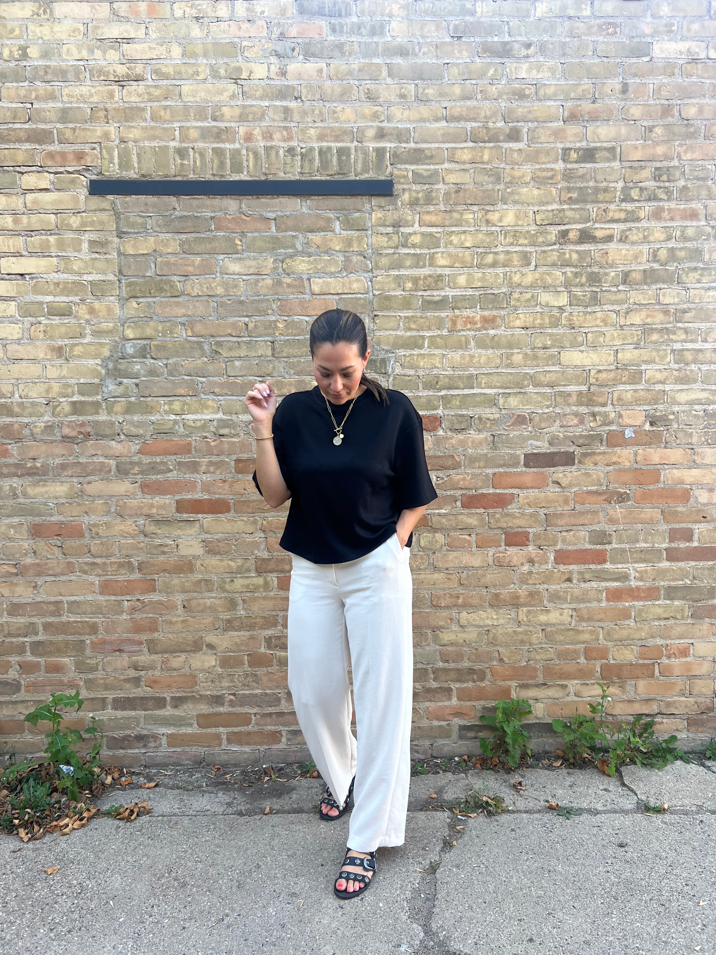 Drop Shoulder Basic Top
