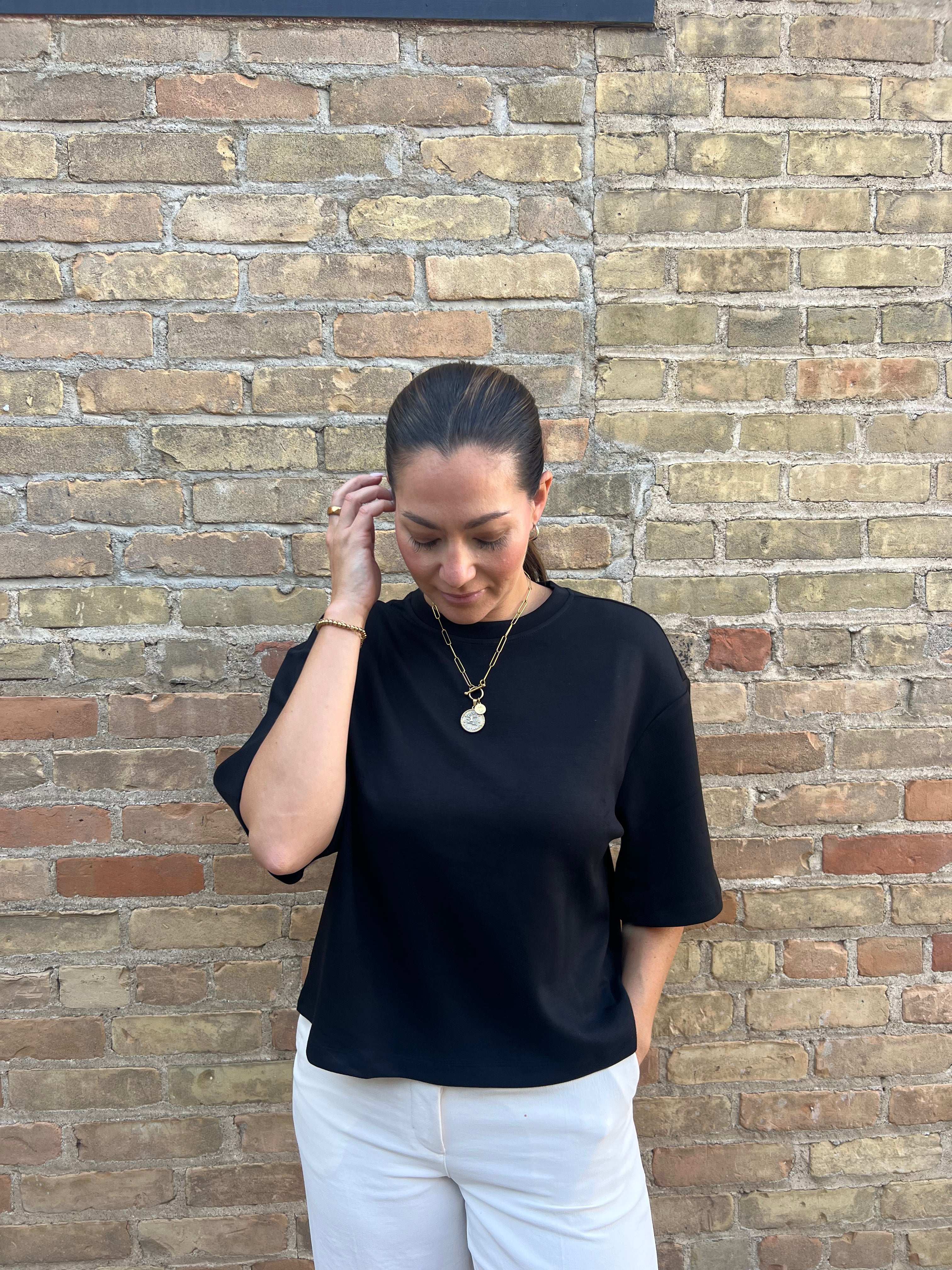 Drop Shoulder Basic Top