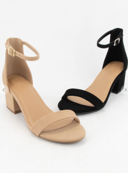 Weekend Ankle Strap Heel Uptown Casuals