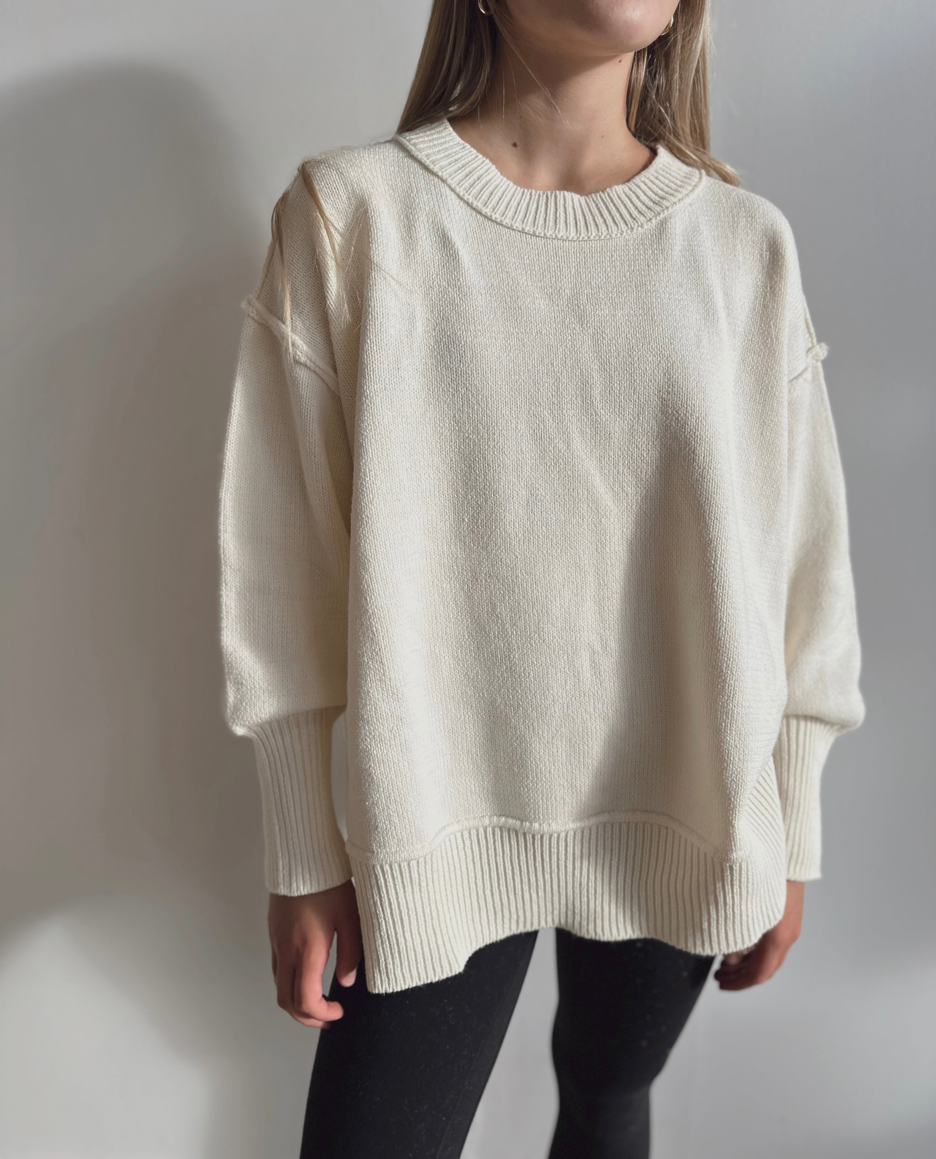 Anna Seamed Sweater