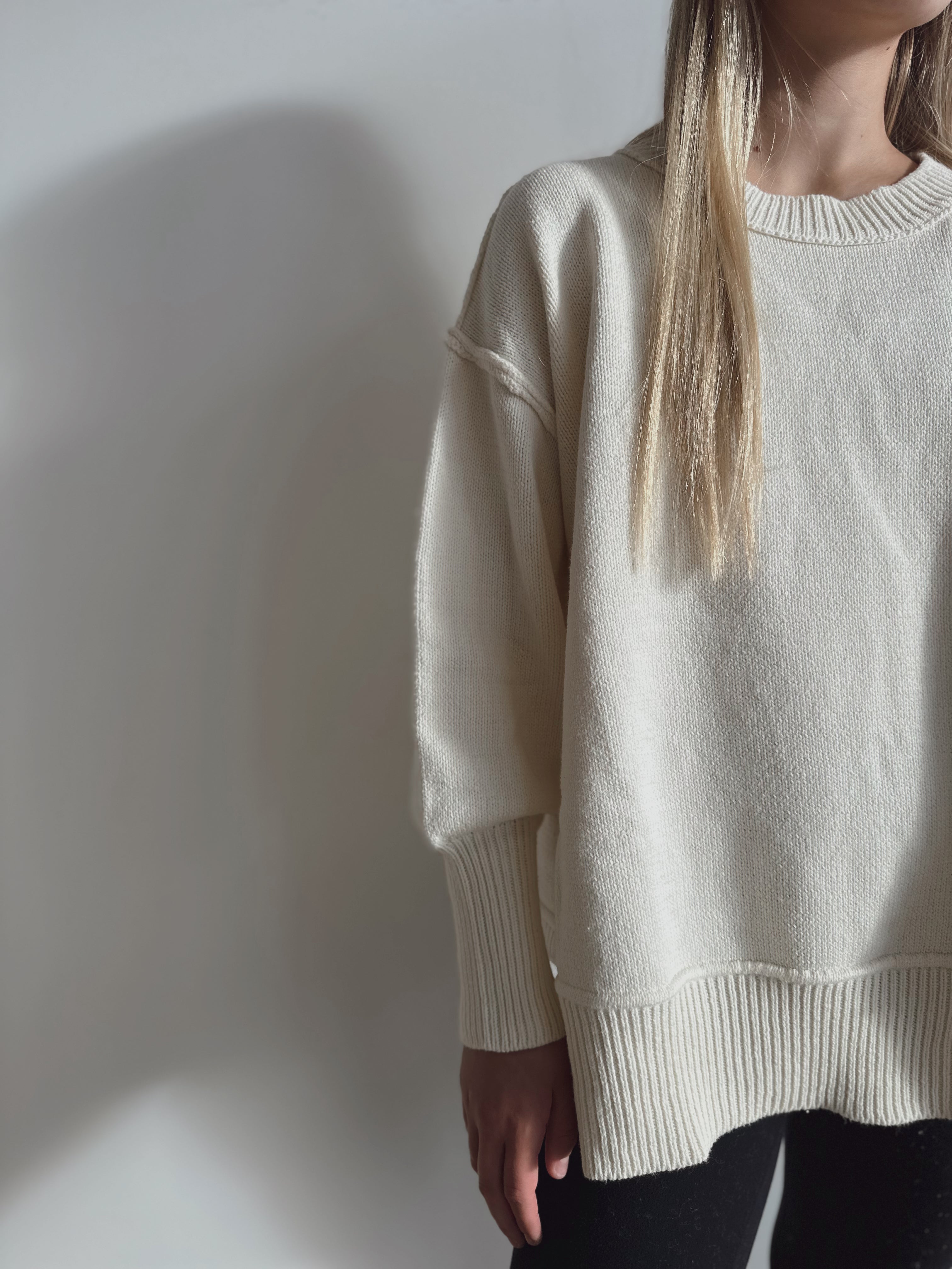 Anna Seamed Sweater